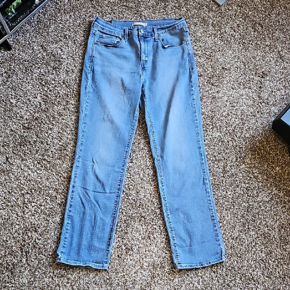Levi's Light Blue Straight Leg Women's Jeans Size 10 W30 L30